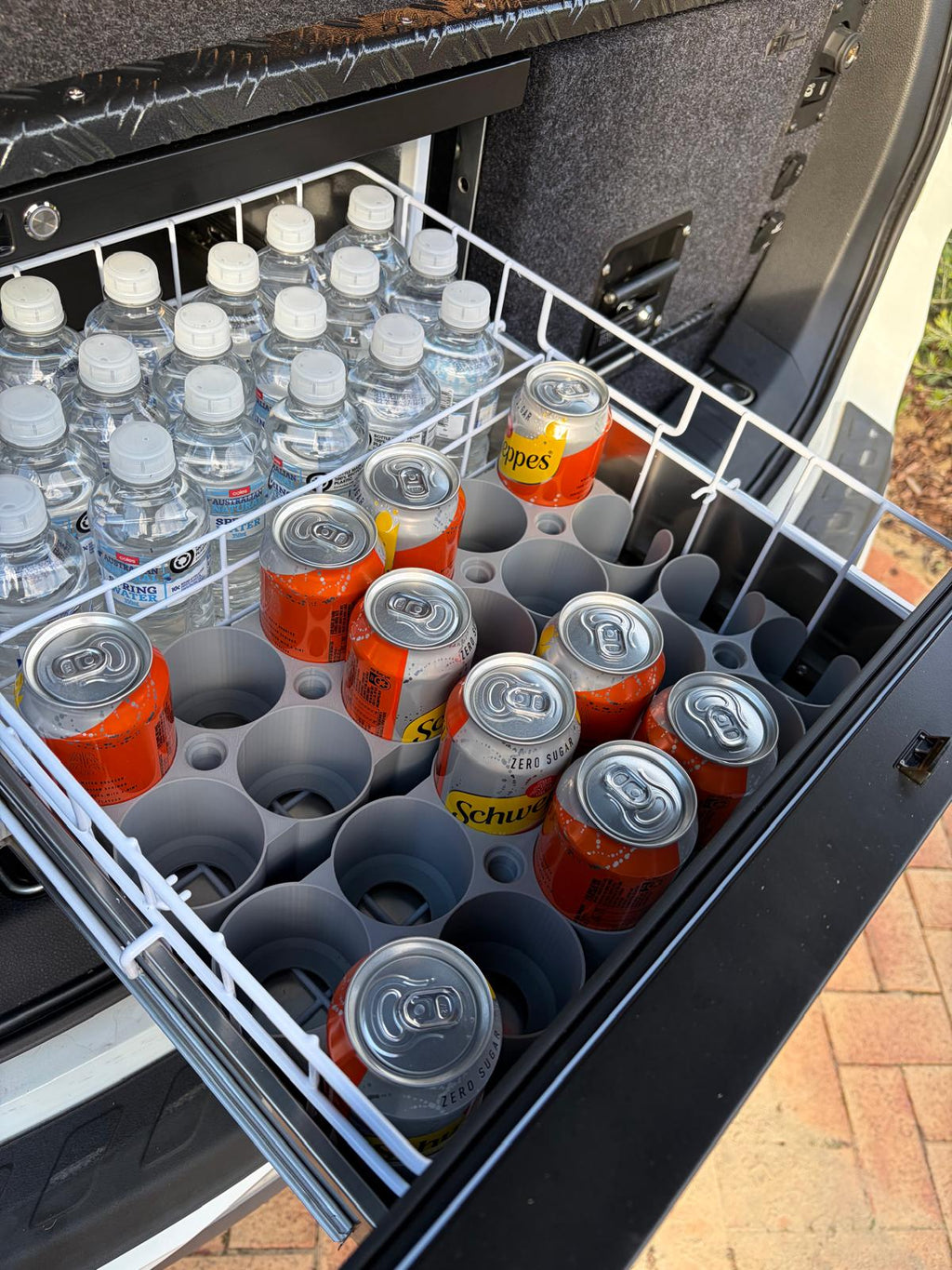3D Printed 6-Pack Can Holder 375ml