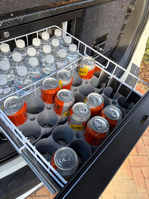 3D Printed 6-Pack Can Holder 375ml
