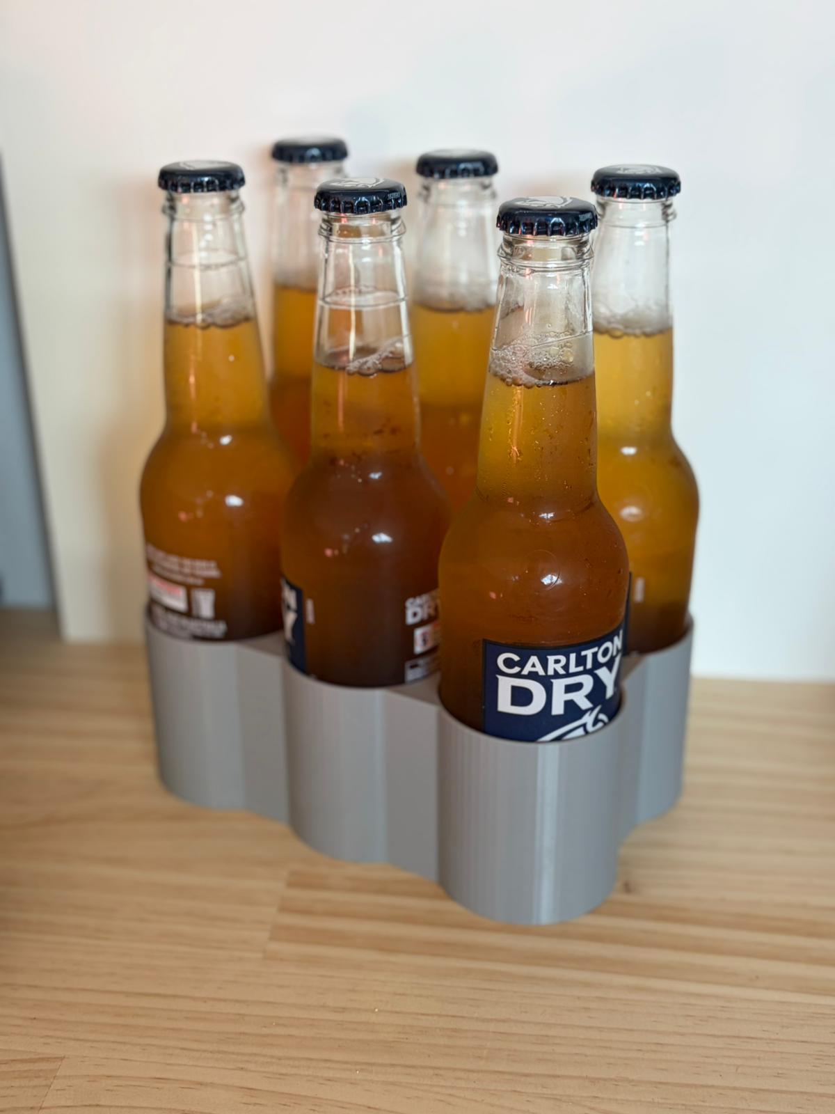 3D Printed 6-Pack Stubby Holder 330ml