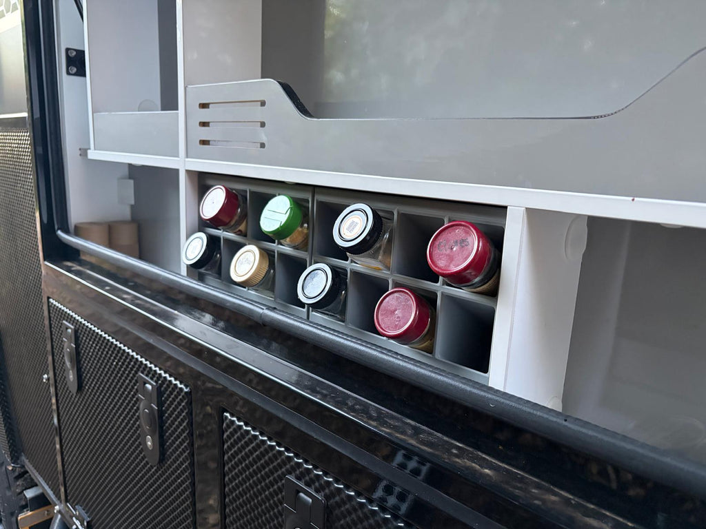 Mars Caravans External Pantry Spice Rack