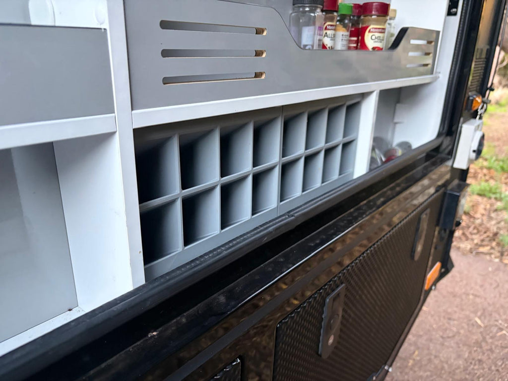 Mars Caravans External Pantry Spice Rack
