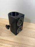 3D printed magnetic inline water filter holder in black