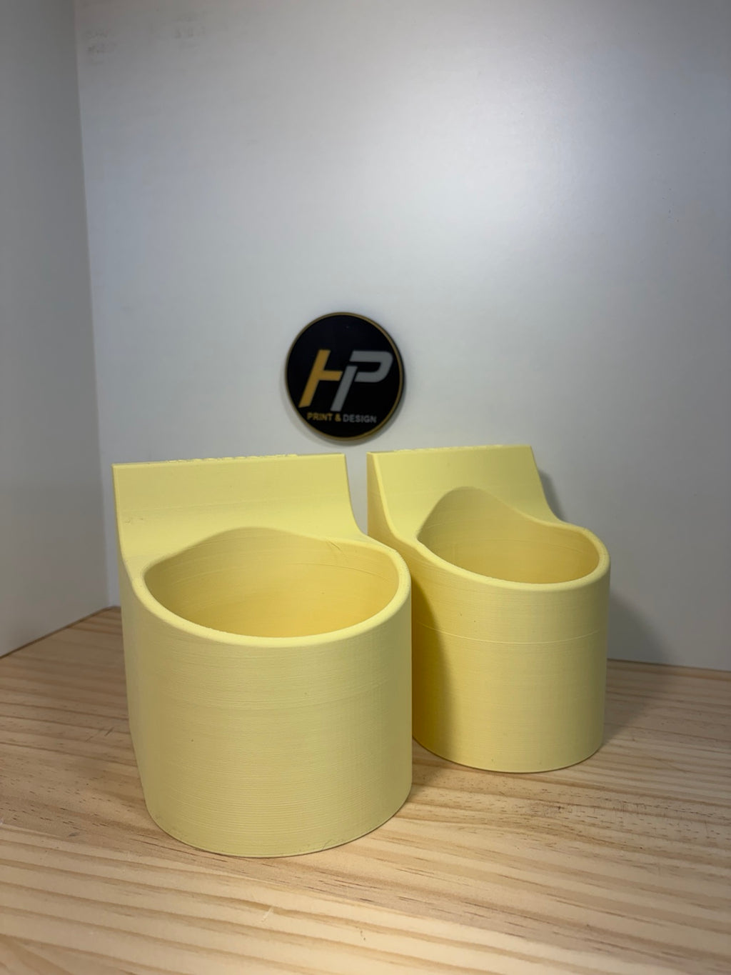 Hybrid Prints magnetic Yeti cup holders in yellow
